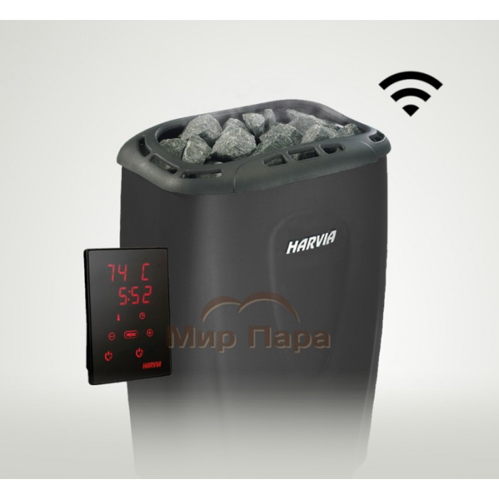 Harvia Moderna V60XE Black + CX001WiFi